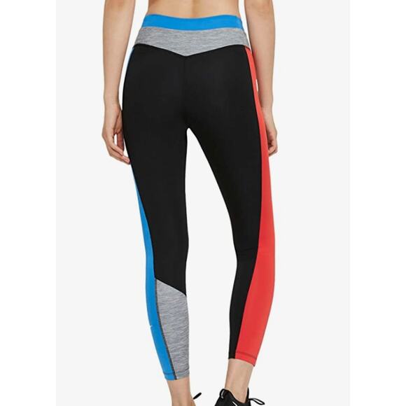 Nike Performance Womens One Color Block Dri-Fit Tight Fir 7/8 Leggings NEW 1X - Picture 11 of 12